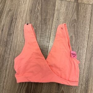 Lamaze Women’s Pink Coral Nursing Bra Size M NWT